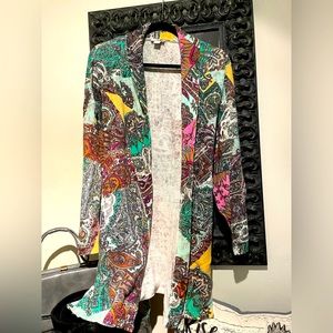 Sundance sweater with waist belt tie